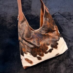 Cow Hide Coach Brooklyn Style Single Strap Shoulder Viral Bag
